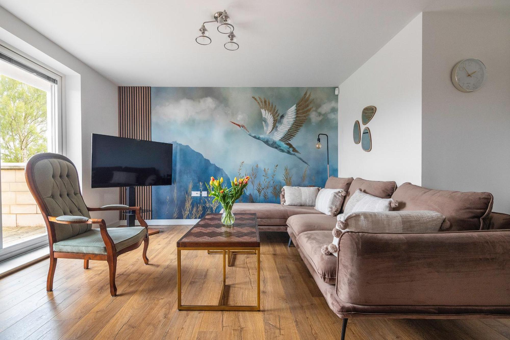 Beautiful Meadowbank Apartment With On-Street Parking Единбург Екстериор снимка
