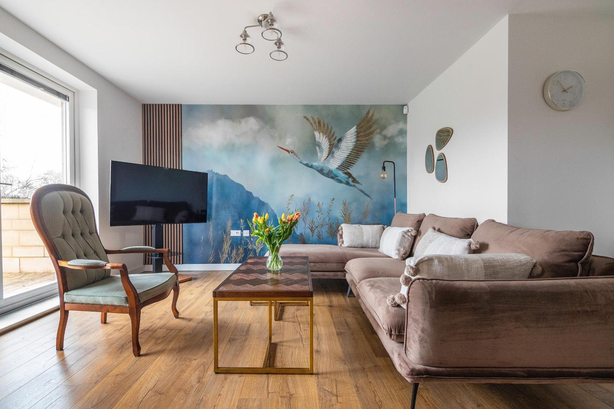 Beautiful Meadowbank Apartment With On-Street Parking Единбург Екстериор снимка