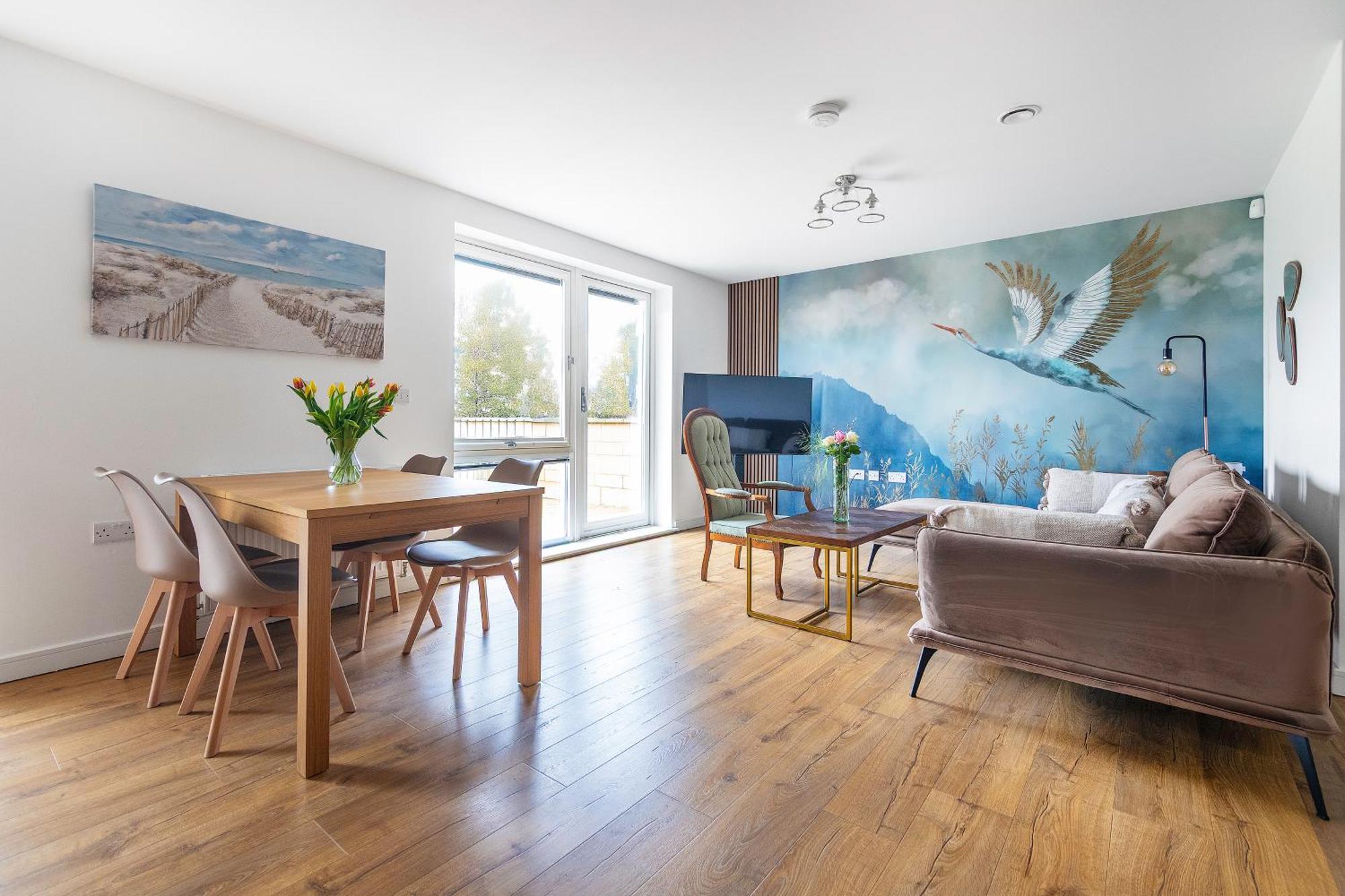 Beautiful Meadowbank Apartment With On-Street Parking Единбург Екстериор снимка